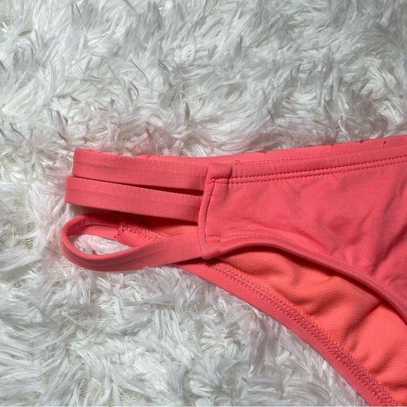 Mossimo Coral Strappy Hipster Bikini Bottom XL - Picture 3 of 15